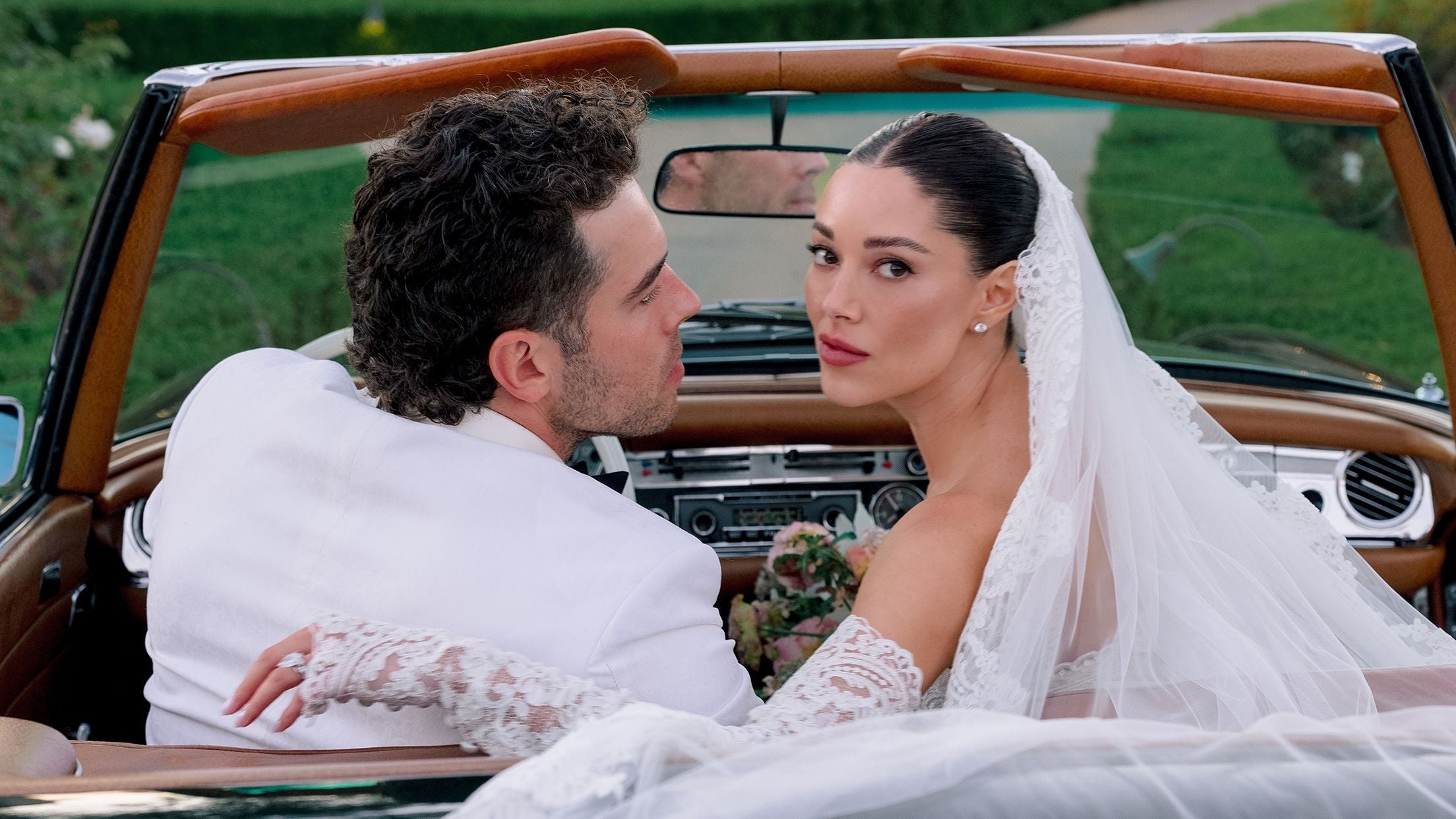 Jourdan Sloane Wears a Fully Custom Galia Lahav Gown for Her Cal-a-Vie Wedding