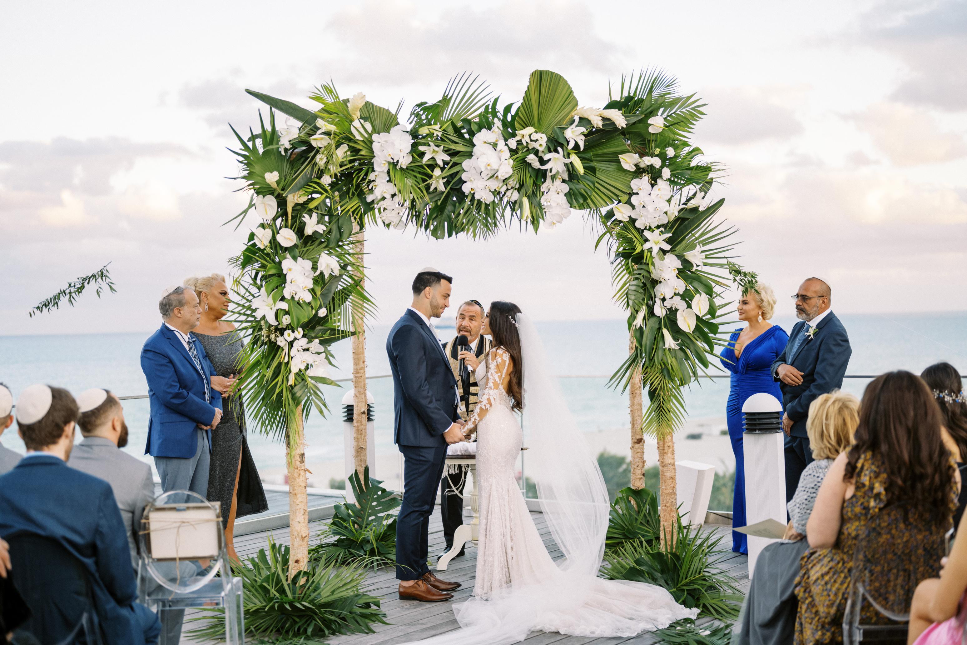 Rom Mizrahi's Beautiful South Beach Wedding