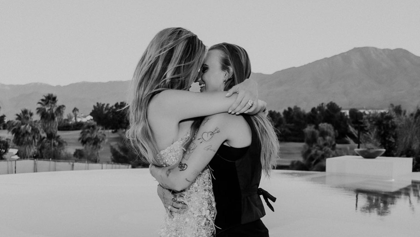 Star-Studded Love: Chrishell Stause and G Flip's Vows Renewal in Galia Lahav Wedding Weekend Collection