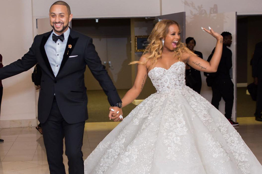 Reality Star Eva Marcille got married in GL Couture