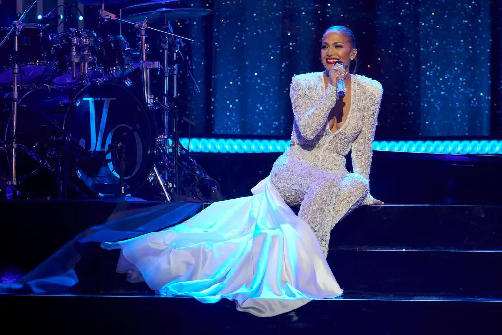 Jennifer Lopez Ringing In The New Year Wearing Galia Lahav!