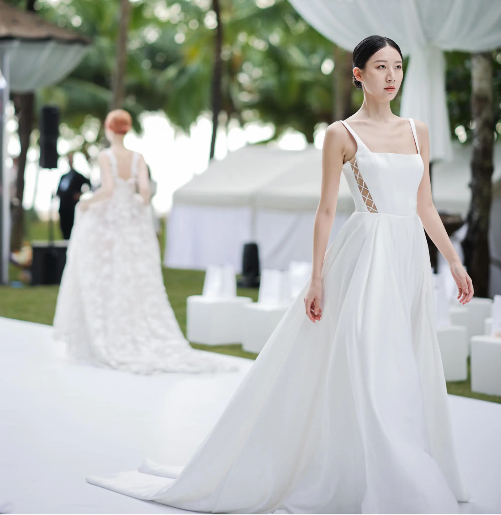 Galia Lahav Steals The Spotlight At China Bridal Week | Sanya, China