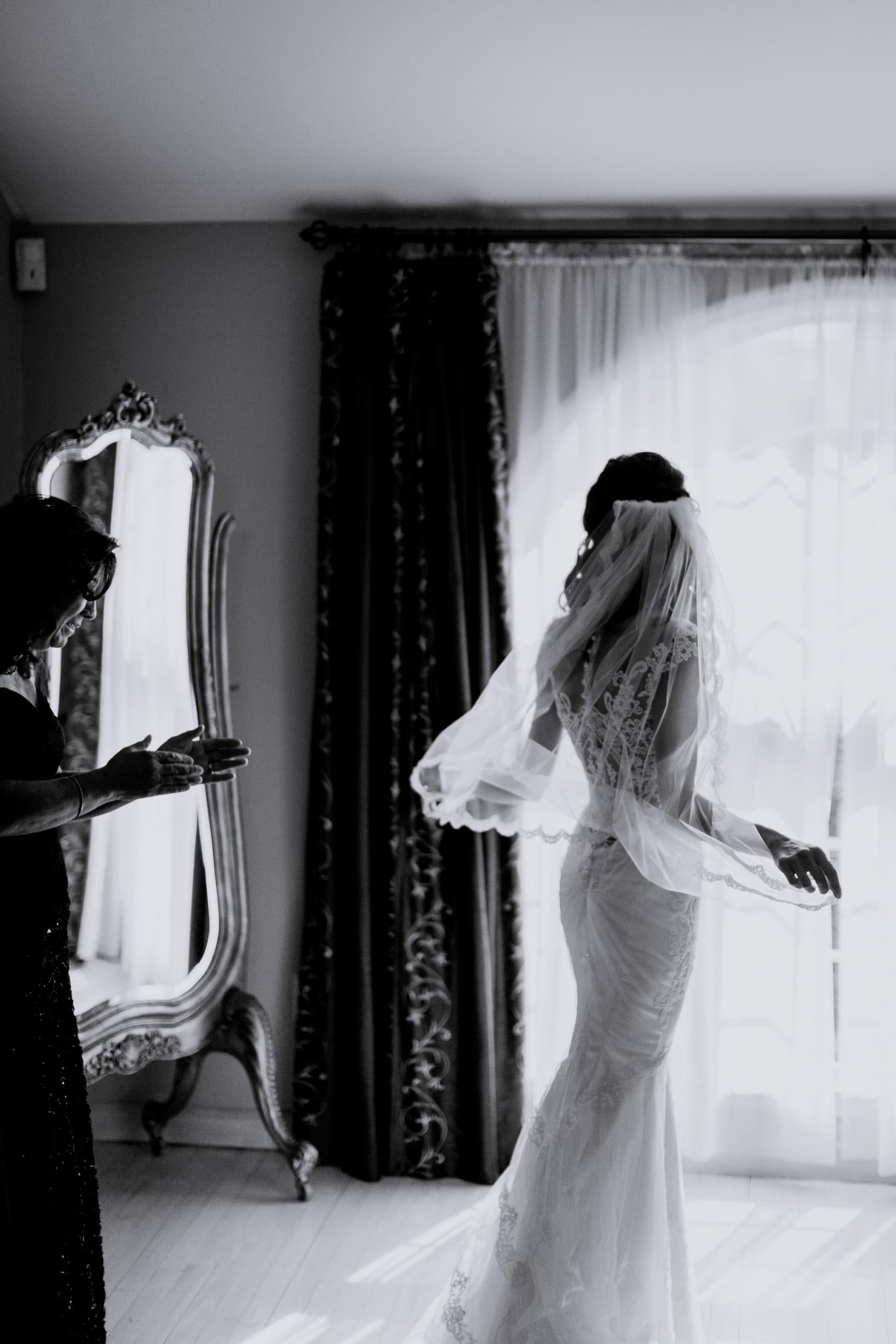 GL Bride Of the week Jennifer wearing the Fiona