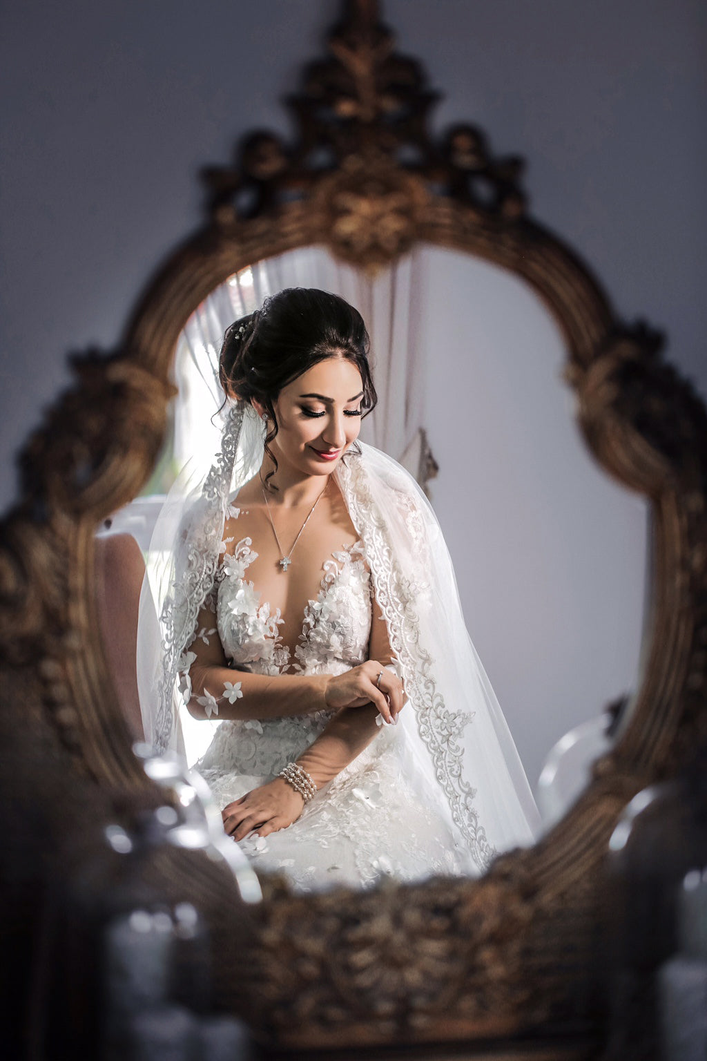 Annie_Barbaro in Galia Lahav Arabella Gown