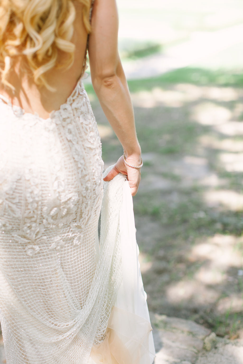 Brittney Levine in Galia Lahav Summer Bella Gown