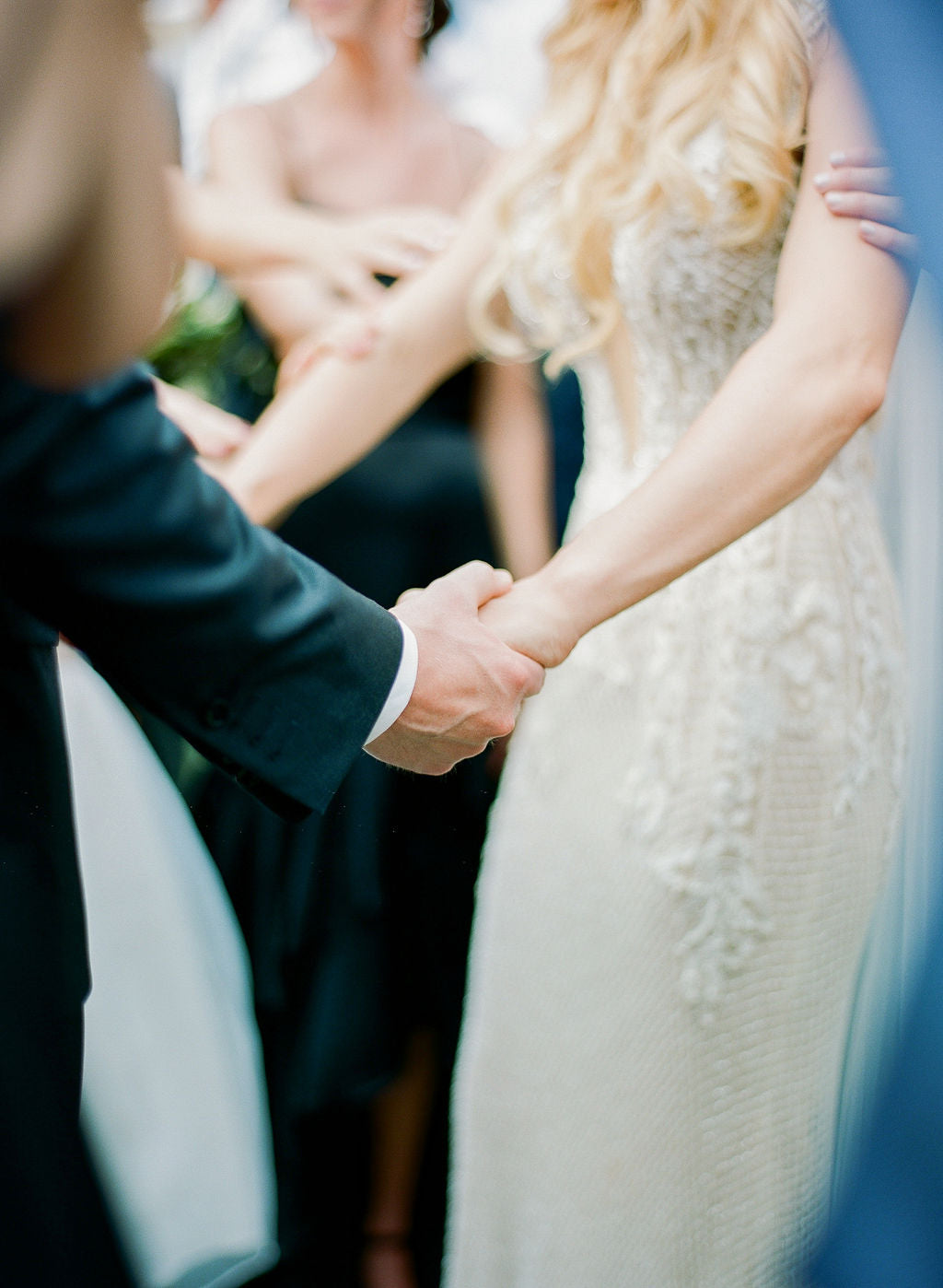 Brittney Levine in Galia Lahav Summer Bella Gown