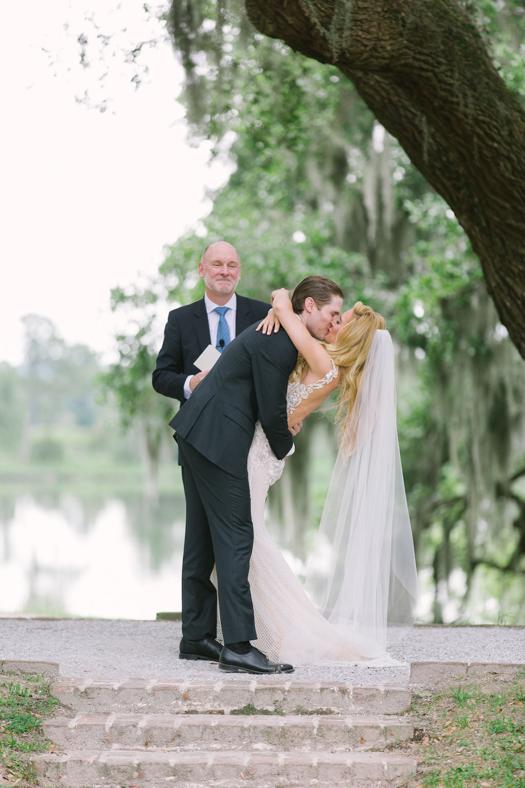 Brittney Levine in Galia Lahav Summer Bella Gown