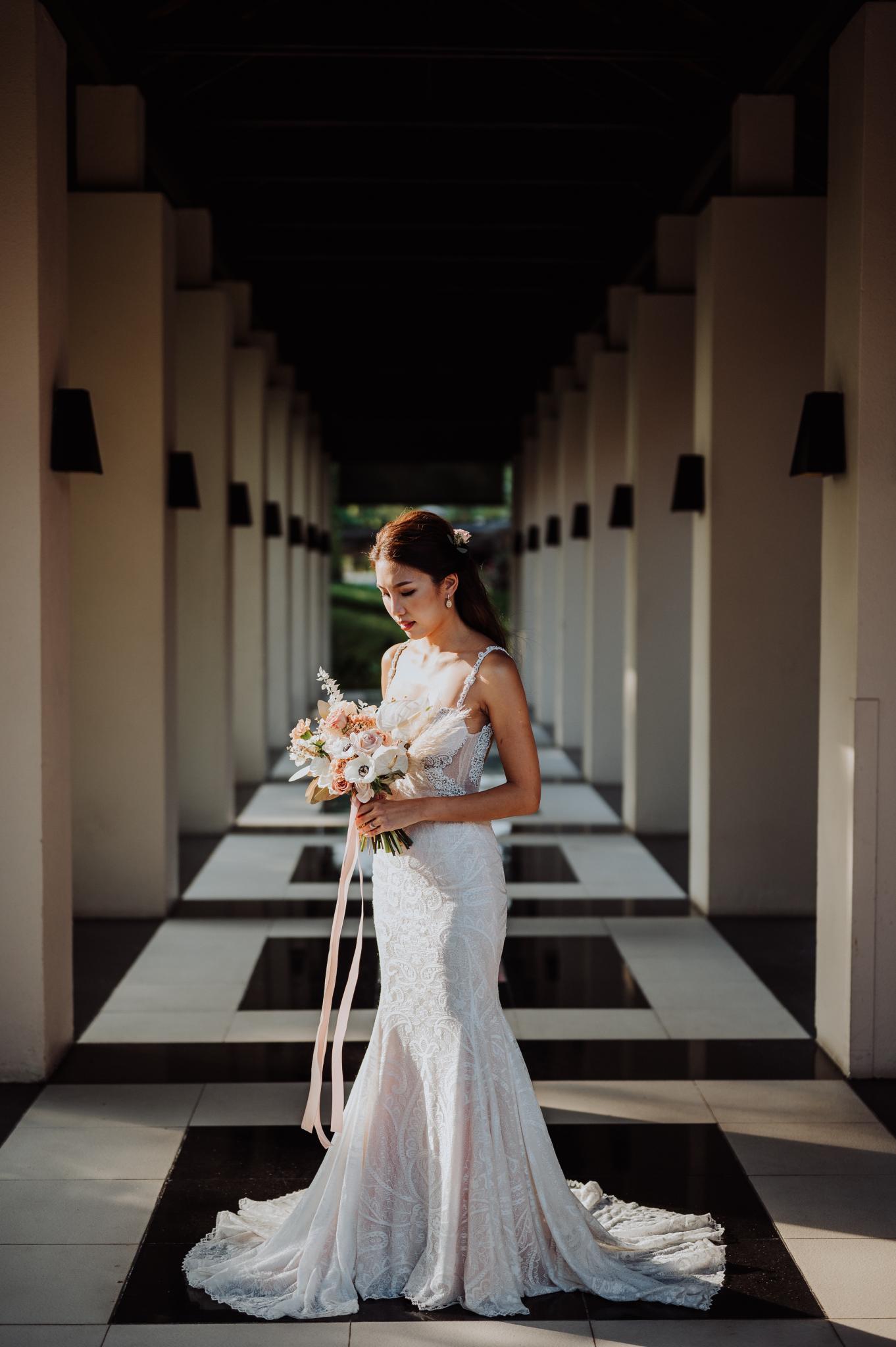 Trixie wearing our Norma Gown