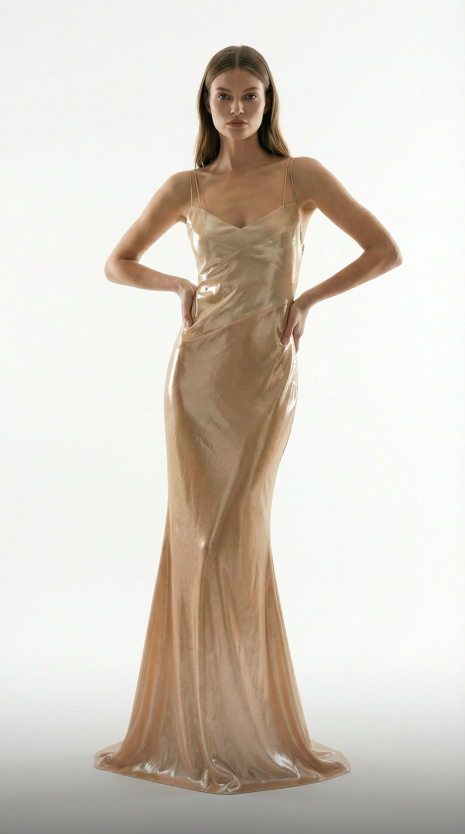 Lilou Gold| Ombre Silk Slip Dress