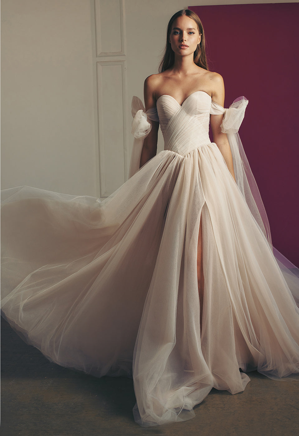 Ritchie Tulle Corset Princess Wedding Dress