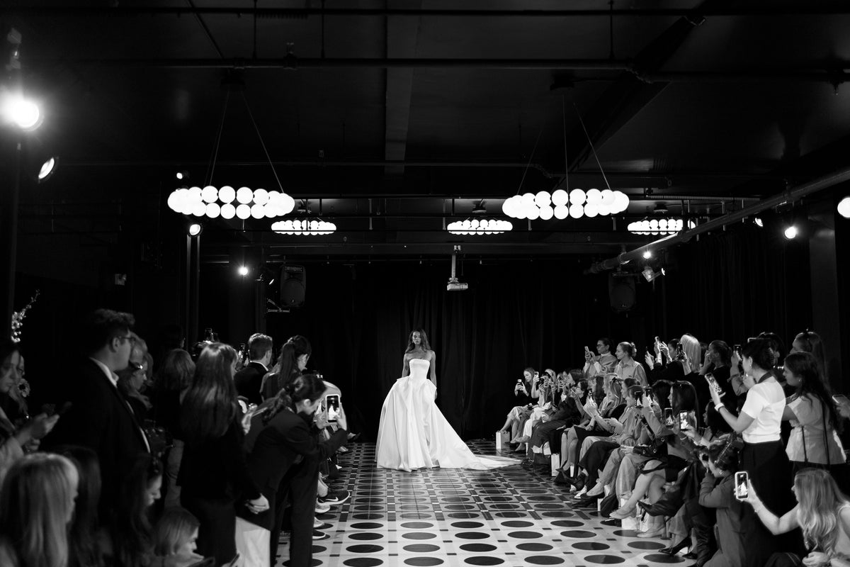 Lace, Caviar, and Couture: Inside Galia Lahav’s Fall 2027 Bridal Fashion Week Show