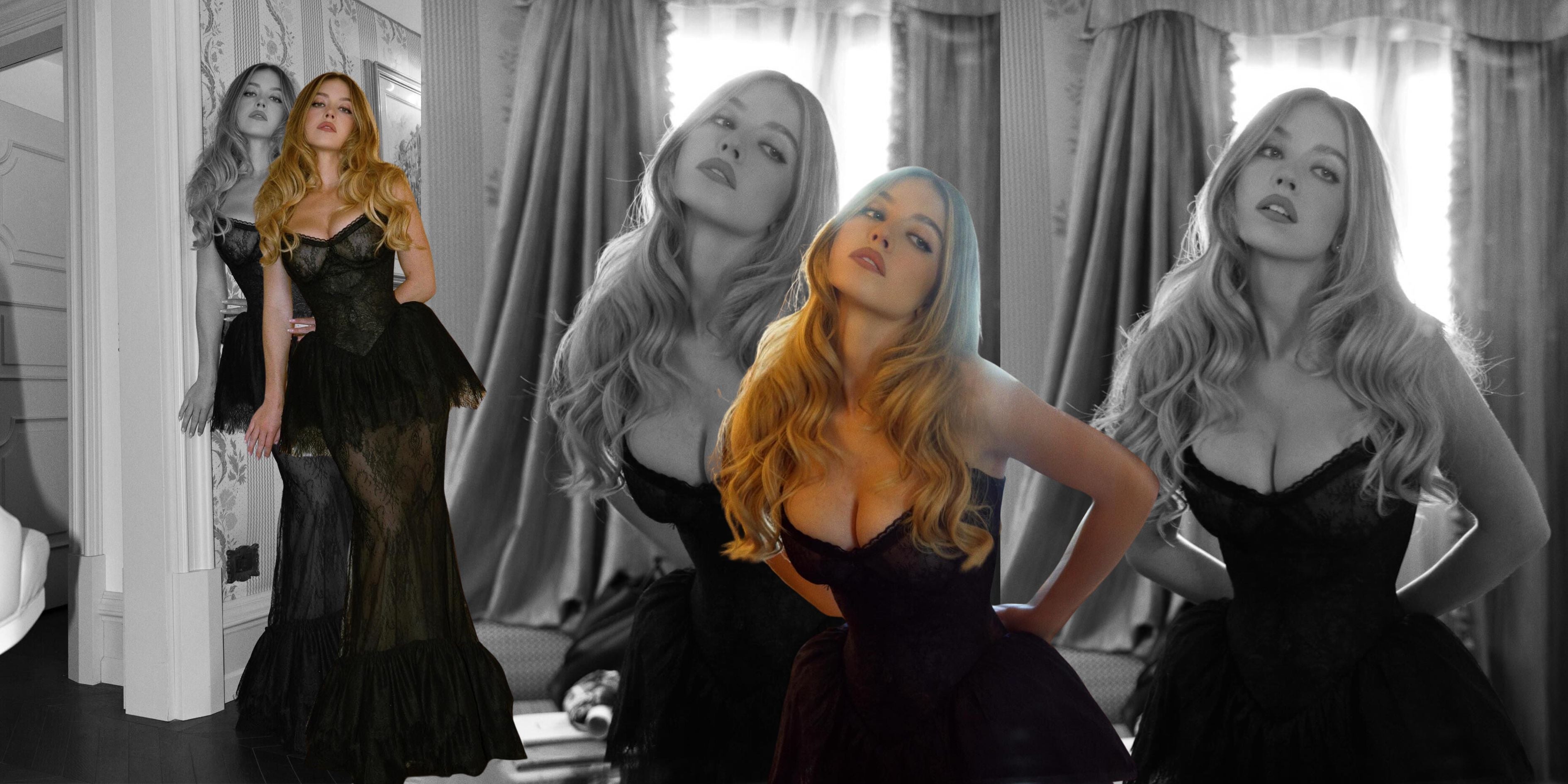 Sydney Sweeney Stuns in Custom Galia Lahav!