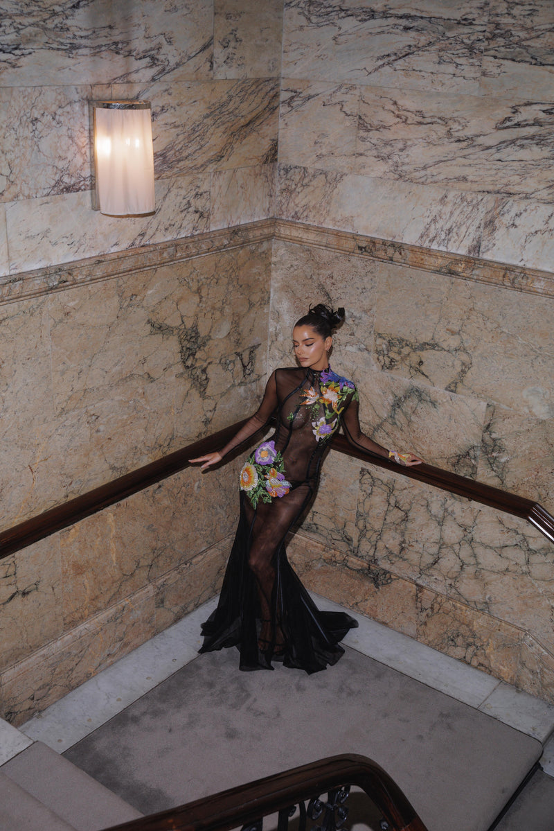 Maura Higgins Makes Headlines in Galia Lahav at the 2025 BRIT Awards