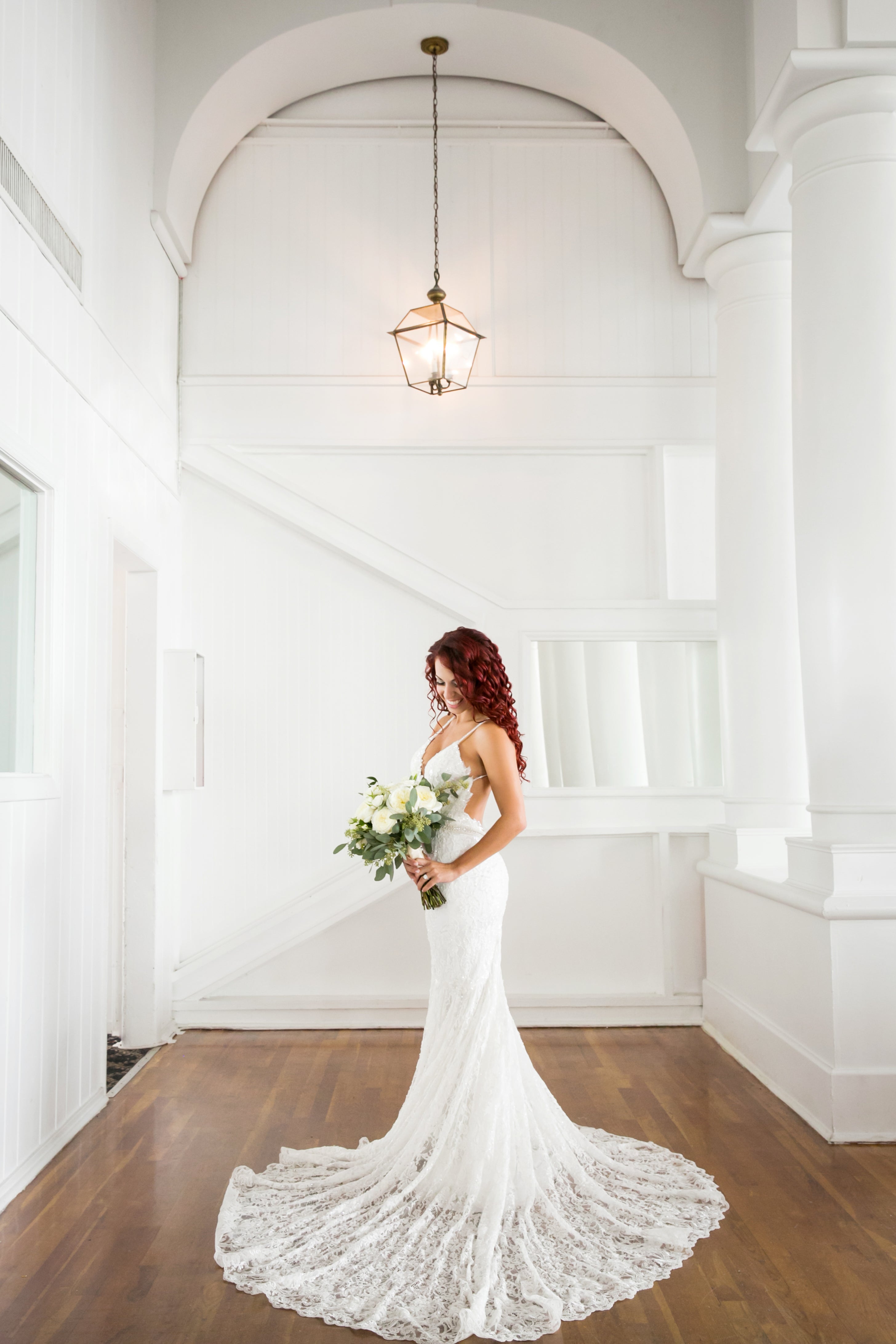 Aviva Skall wedding day in our GALA 604 Gown From The GALA Collection No. I 
