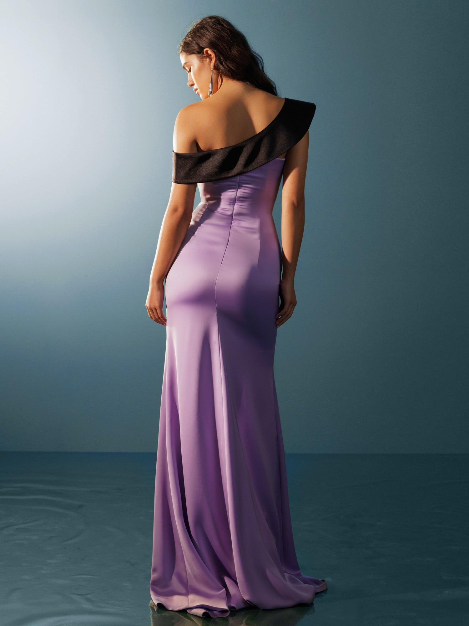 Bali | Lilac Silk Evening Dress Bali | Lilac Silk Evening Dress