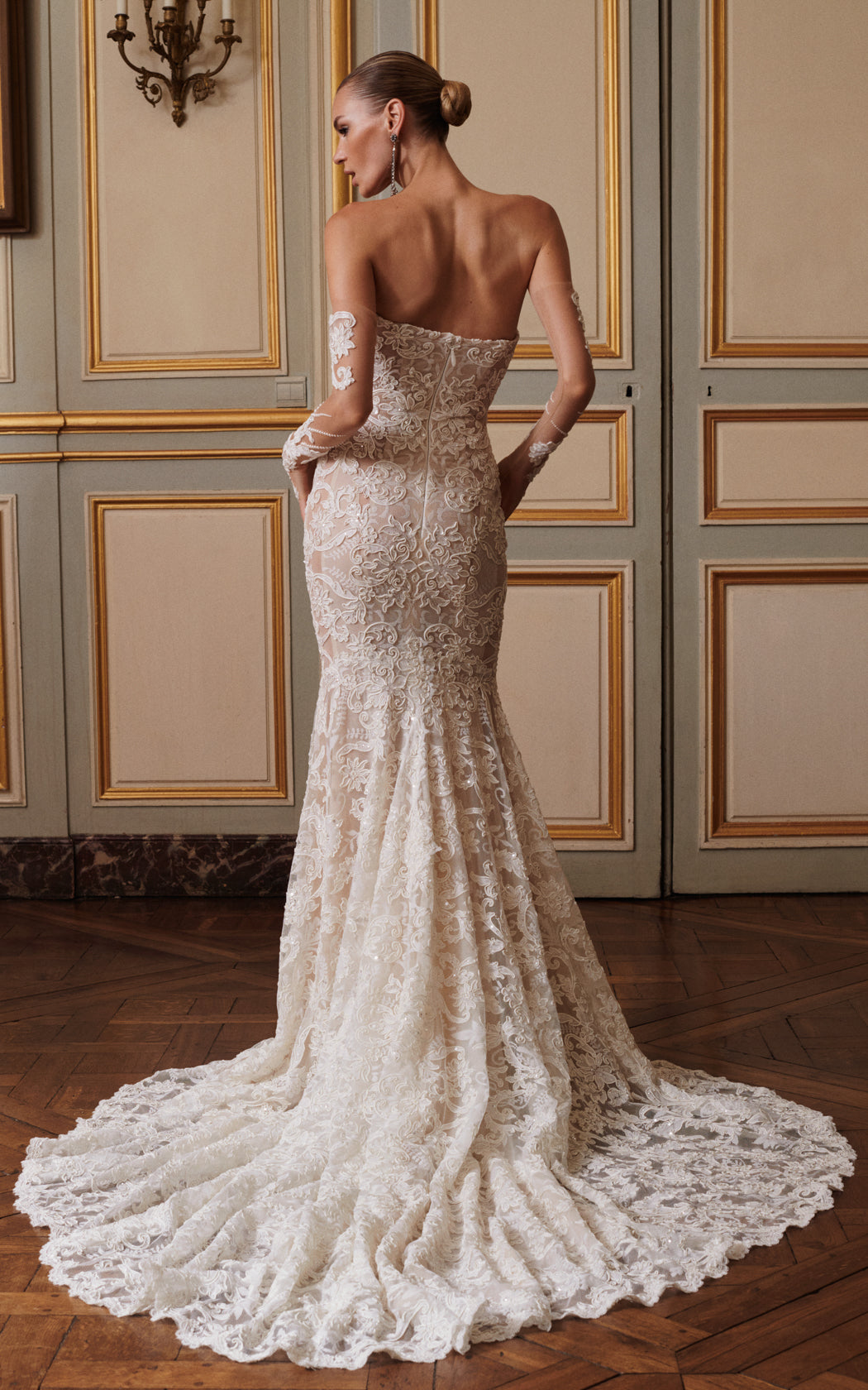 Bijou | Embellished Strapless Mermaid Wedding Dress Bijou | Embellished Strapless Mermaid Wedding Dress
