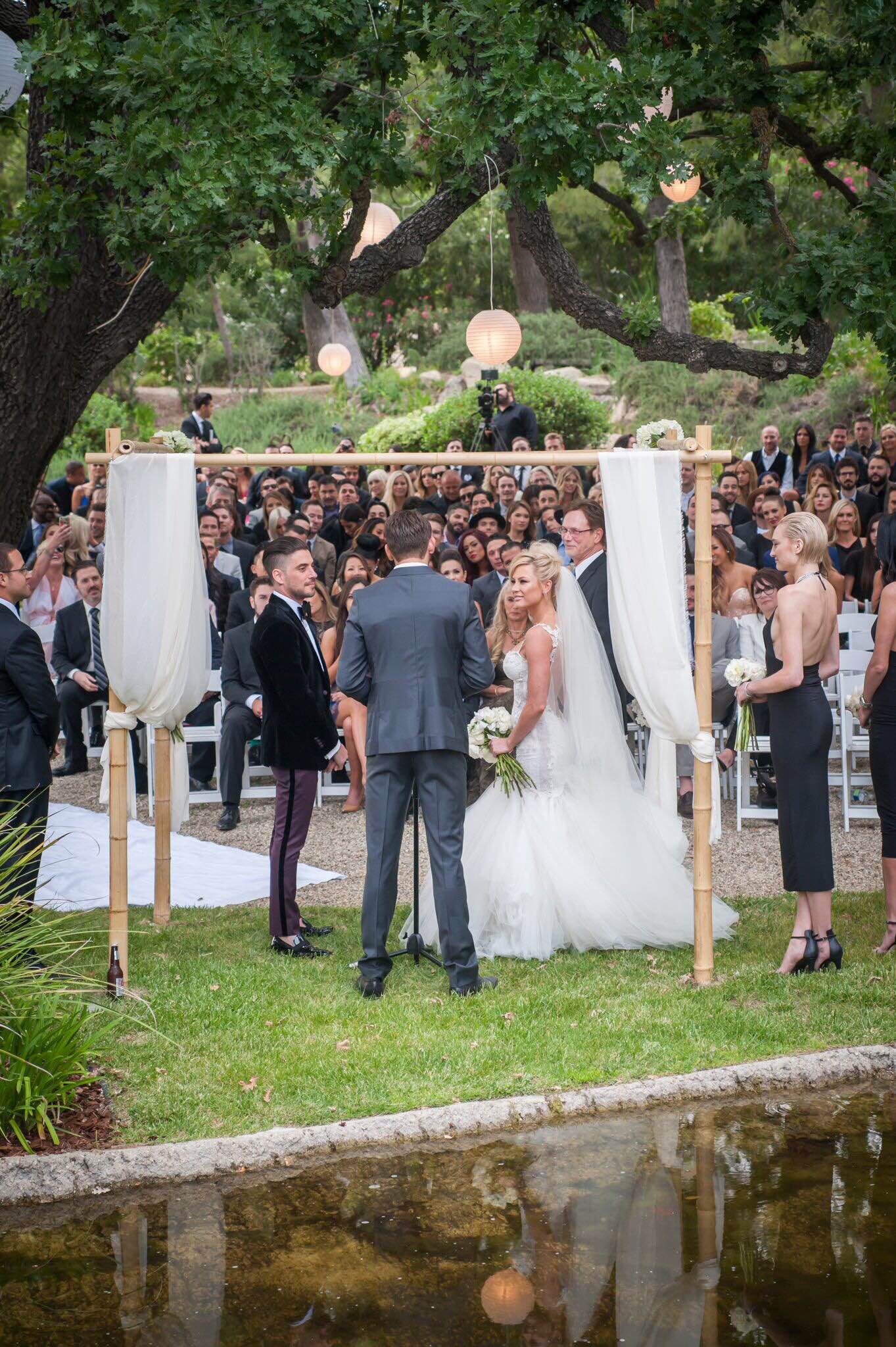 Abbi Coopermanby the altar in Galia Lahav Suzanne 