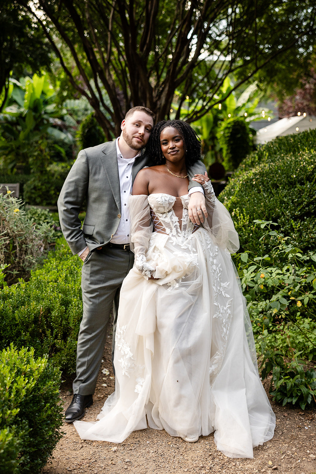 Joelle Parkin in our Gale gown from the Do Not Disturb Collection 