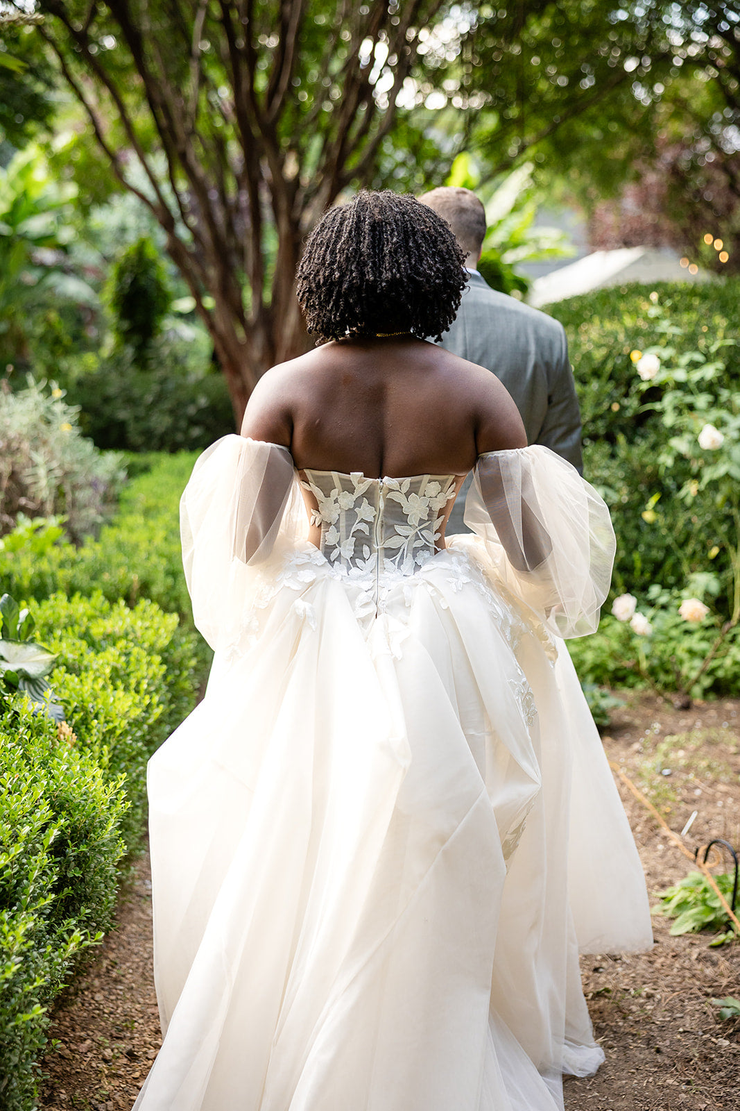 Joelle Parkin in Galia Lahav Gale Gown 