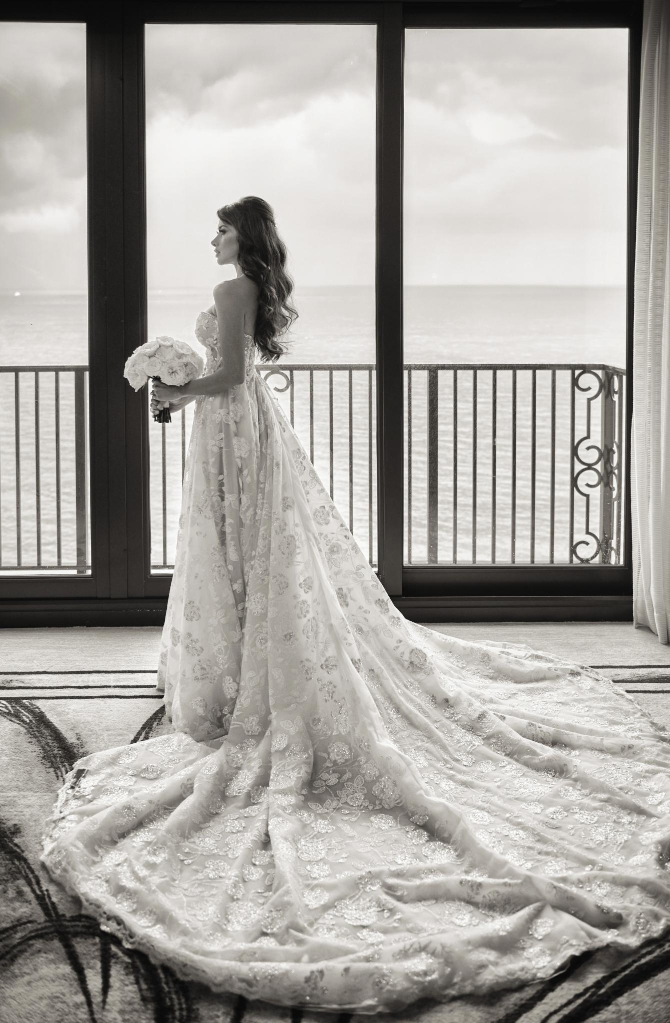  Ximena Vibes in Galia Lahav Georgia Gown