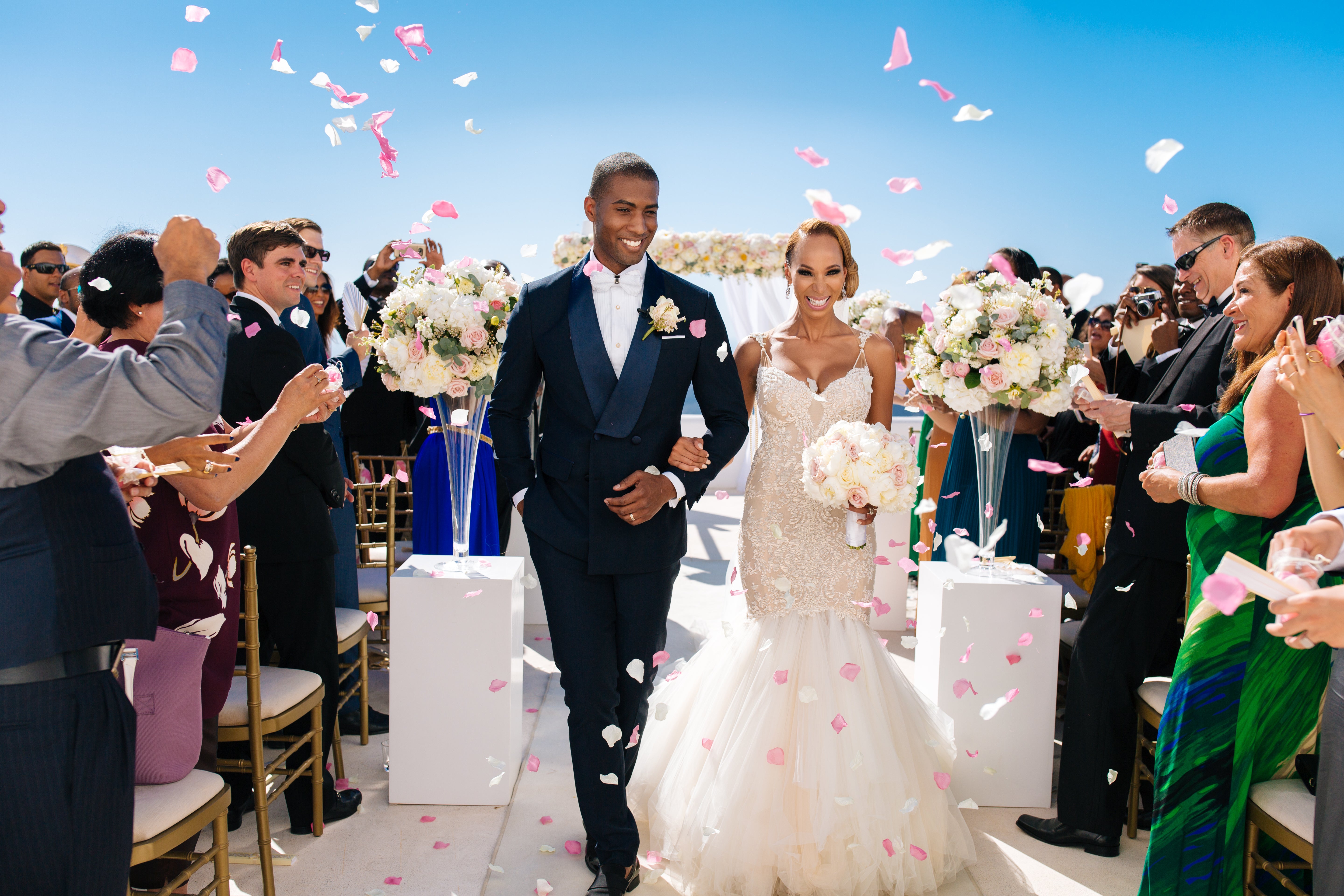 GL Bride Essie wearing Galia Lahav Patchouli 