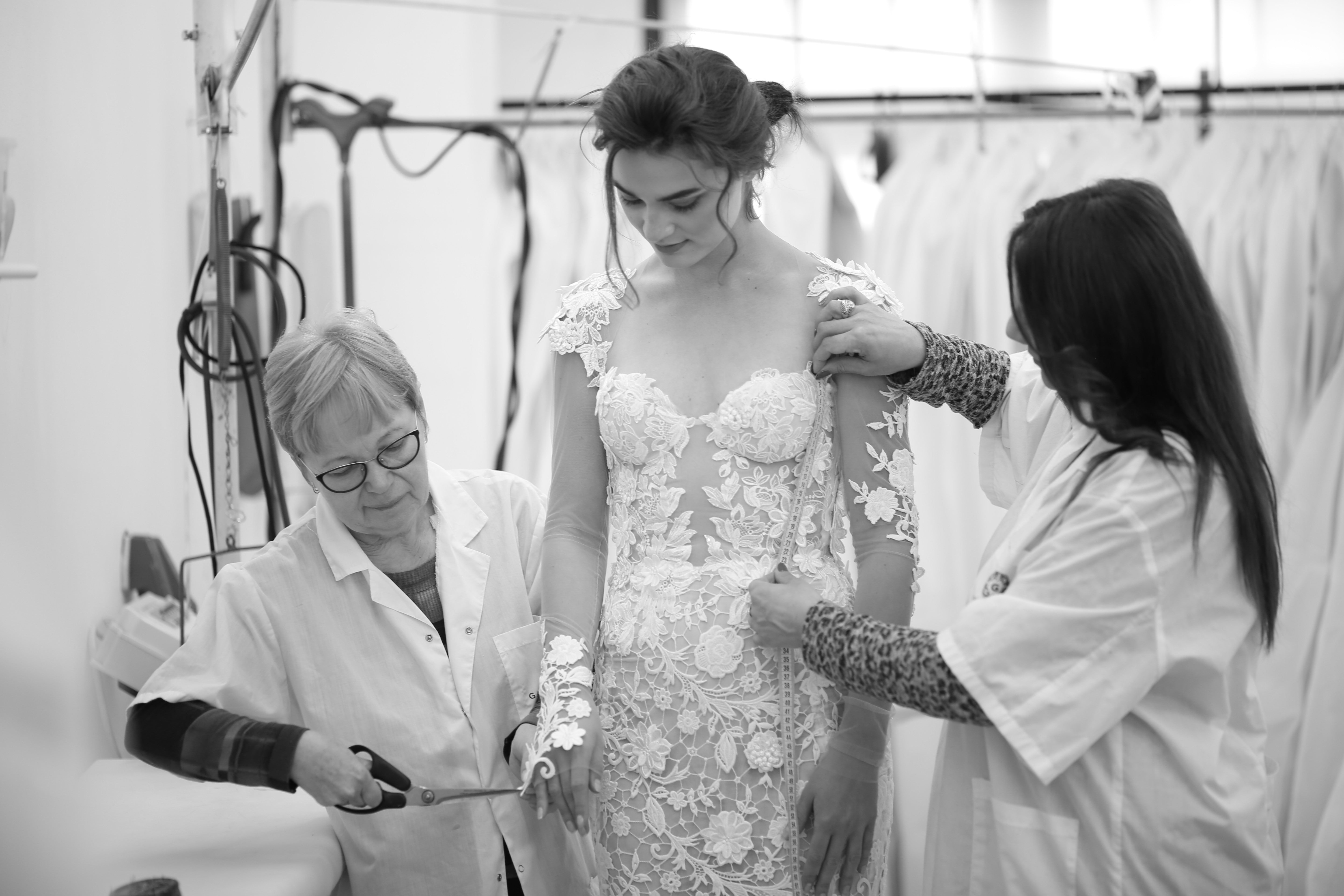 design your own wedding dress Custom is known for designing custom wedding dresses virtually Here's What It's Like to