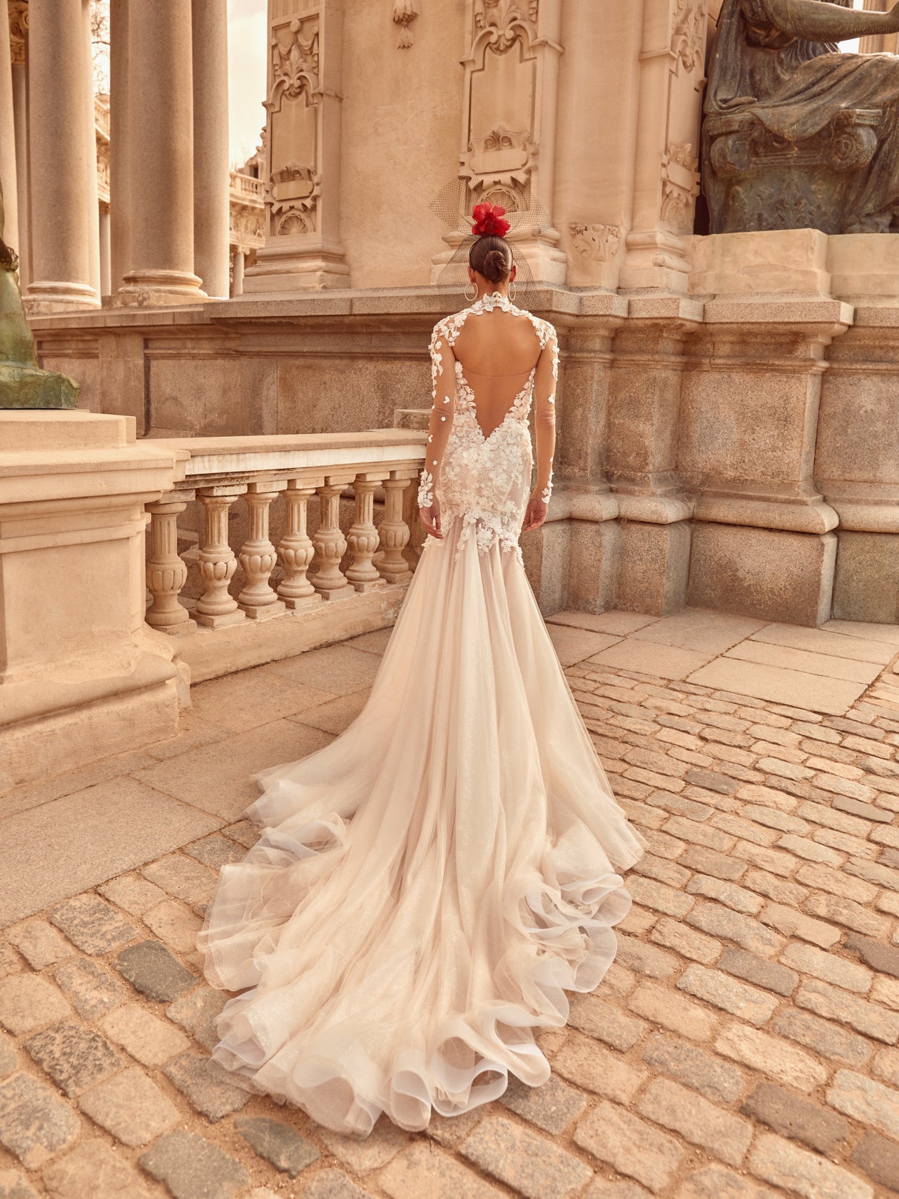 galia lahav backless wedding dress Noel