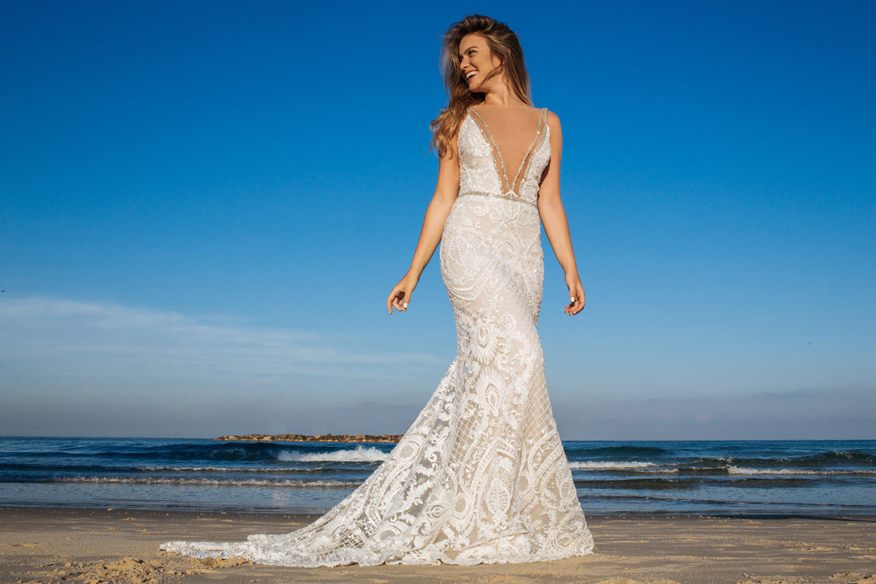 galia lahav beach wedding dress Maya