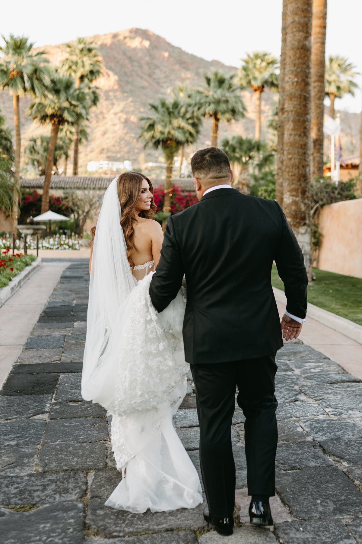 Cassie’s Sparkling “I Do” in Nadia 