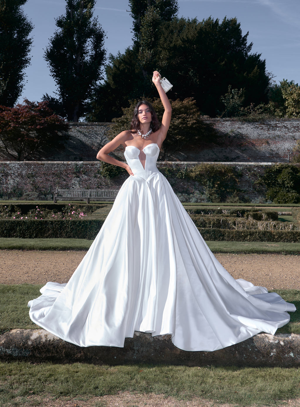 classic ball gown wedding dress Libby church ceremonies Size:16WL Black Bridesmaid Dress Long Size: XXL