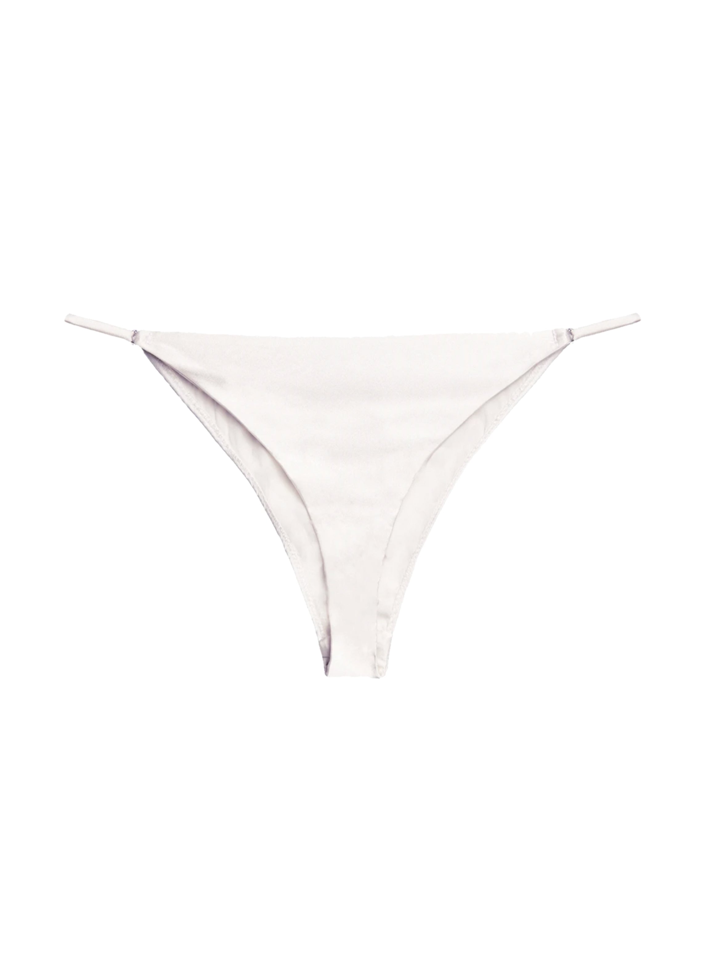 White triangle sail on a white background