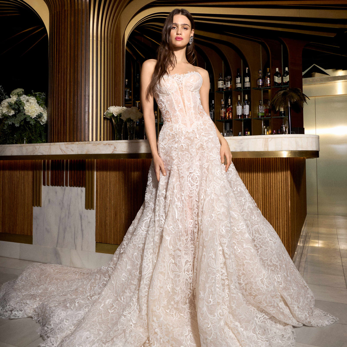 Martini | Lace Corset Wedding Dress