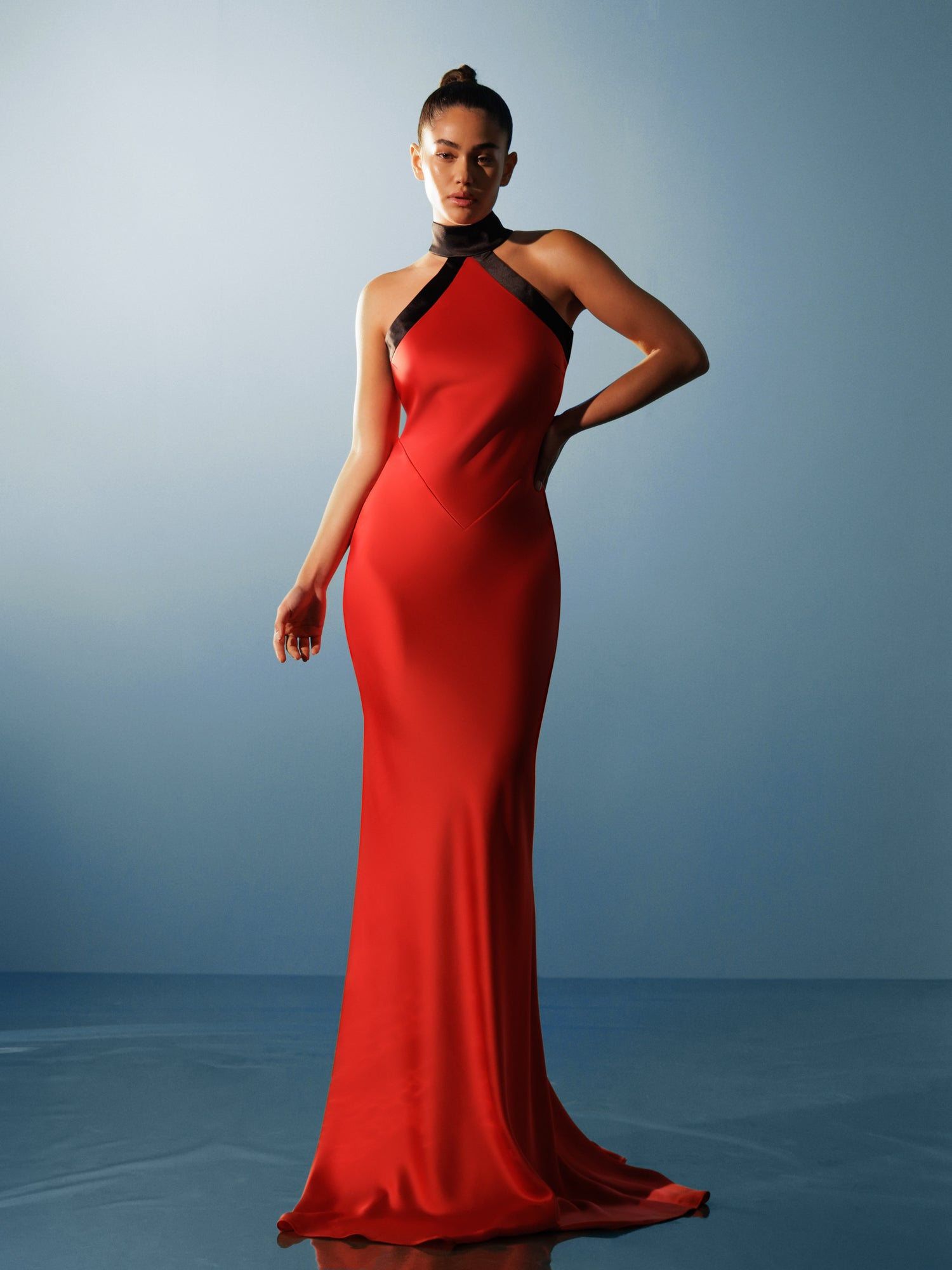 Meadow | Read Halter Neck Evening Dress Meadow | Read Halter Neck Evening Dress