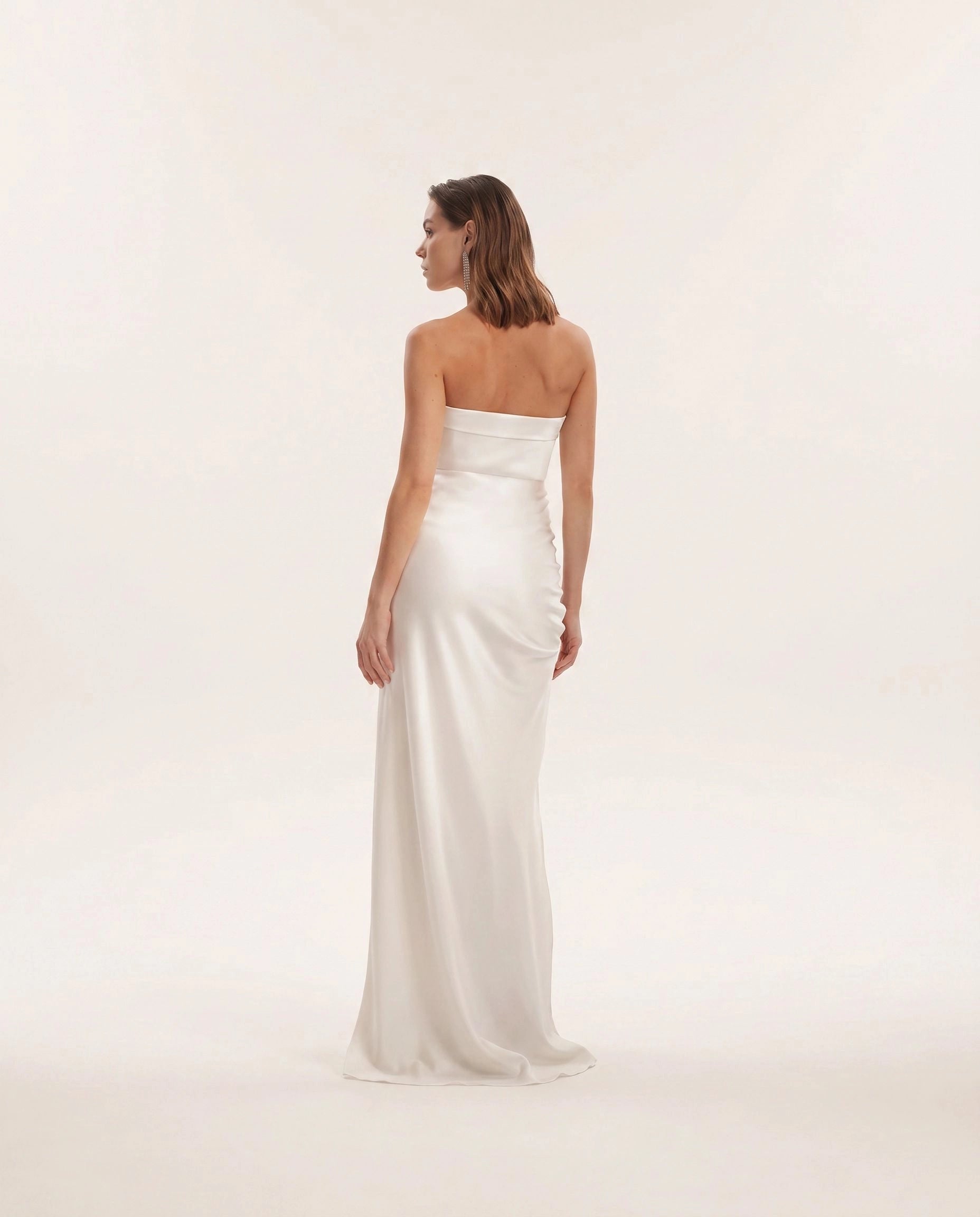 Molly | Strapless Ivory Reception Gown Molly | Strapless Ivory Reception Gown