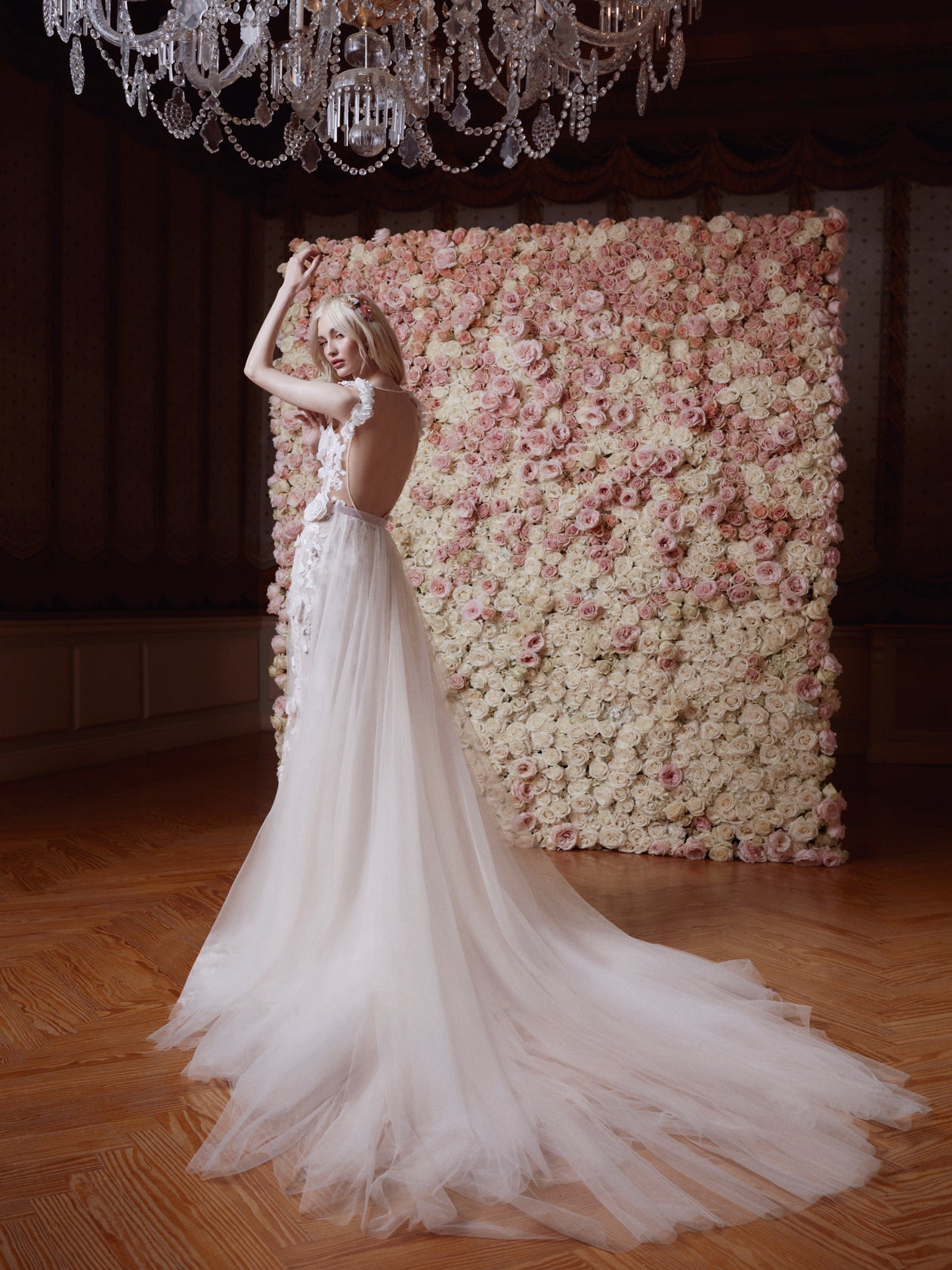 Peachy | Lace Embellished Mermaid Wedding Dress Peachy | Lace Embellished Mermaid Wedding Dress