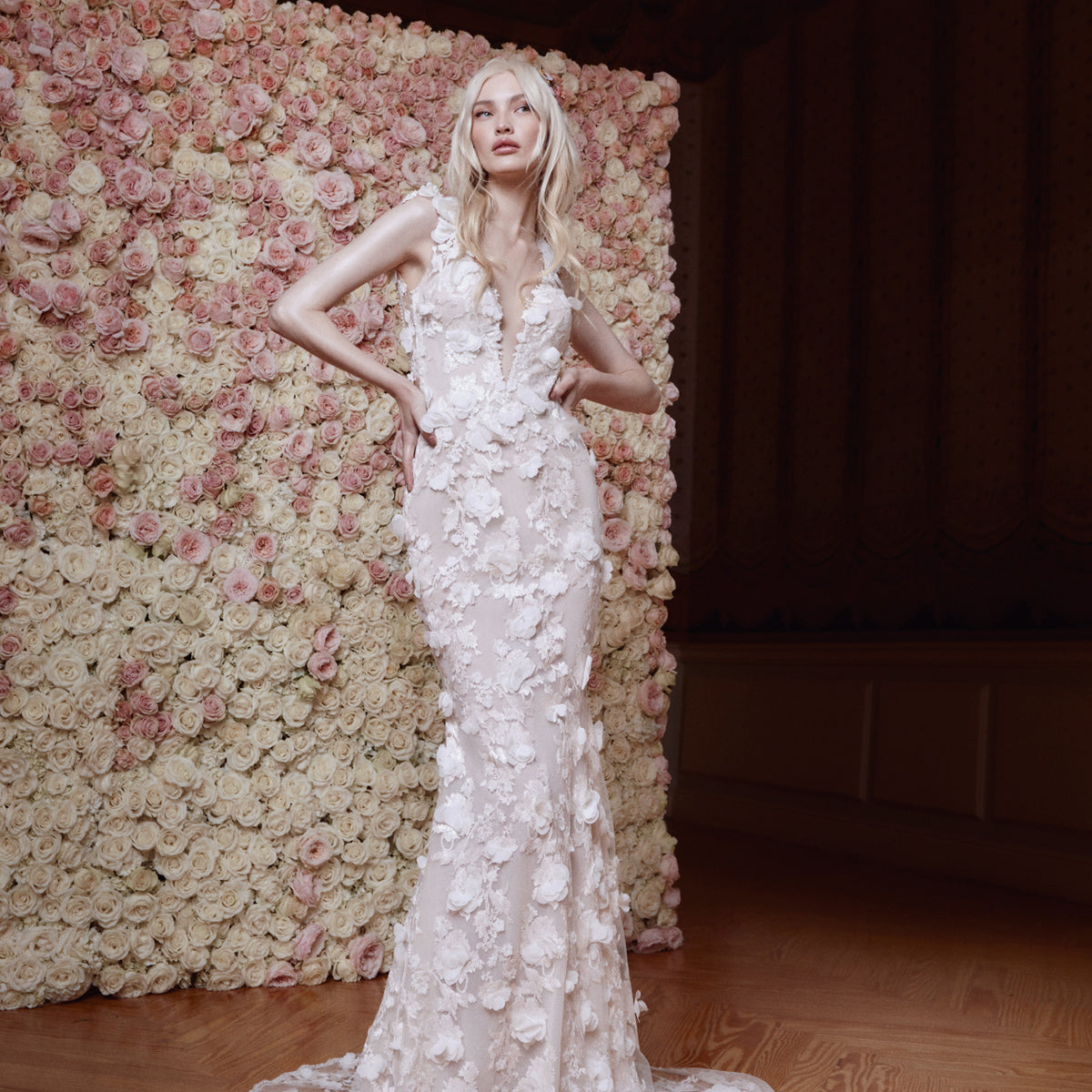 knee length dresses for ladies Sample Galia Lahav Finesse Wedding Dress main image 1