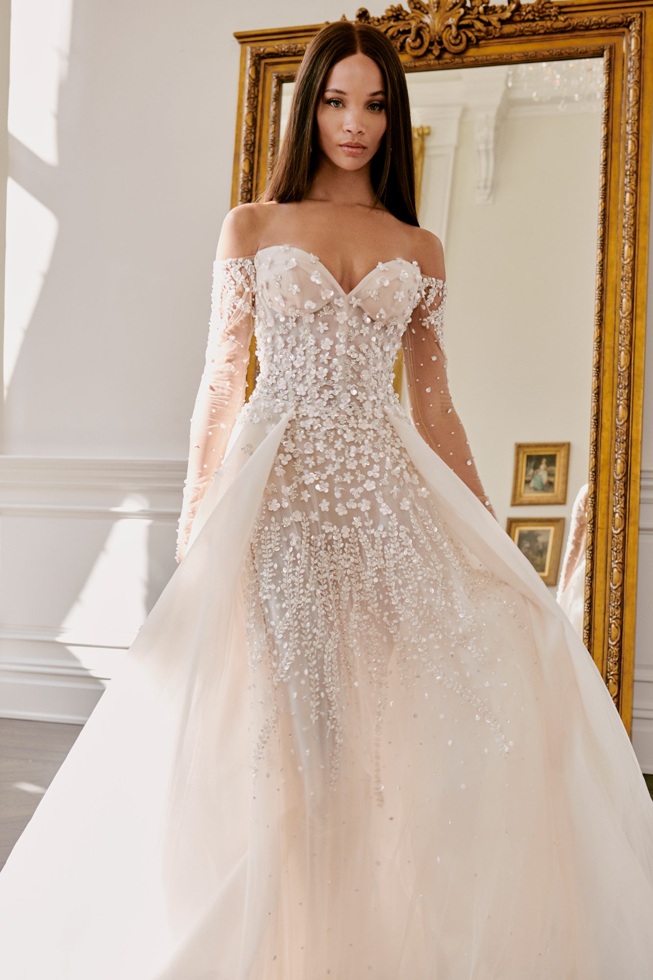 Sasha | Sparkly Beaded Sequin Princess Wedding Dress Sasha | Sparkly Beaded Sequin Princess Wedding Dress
