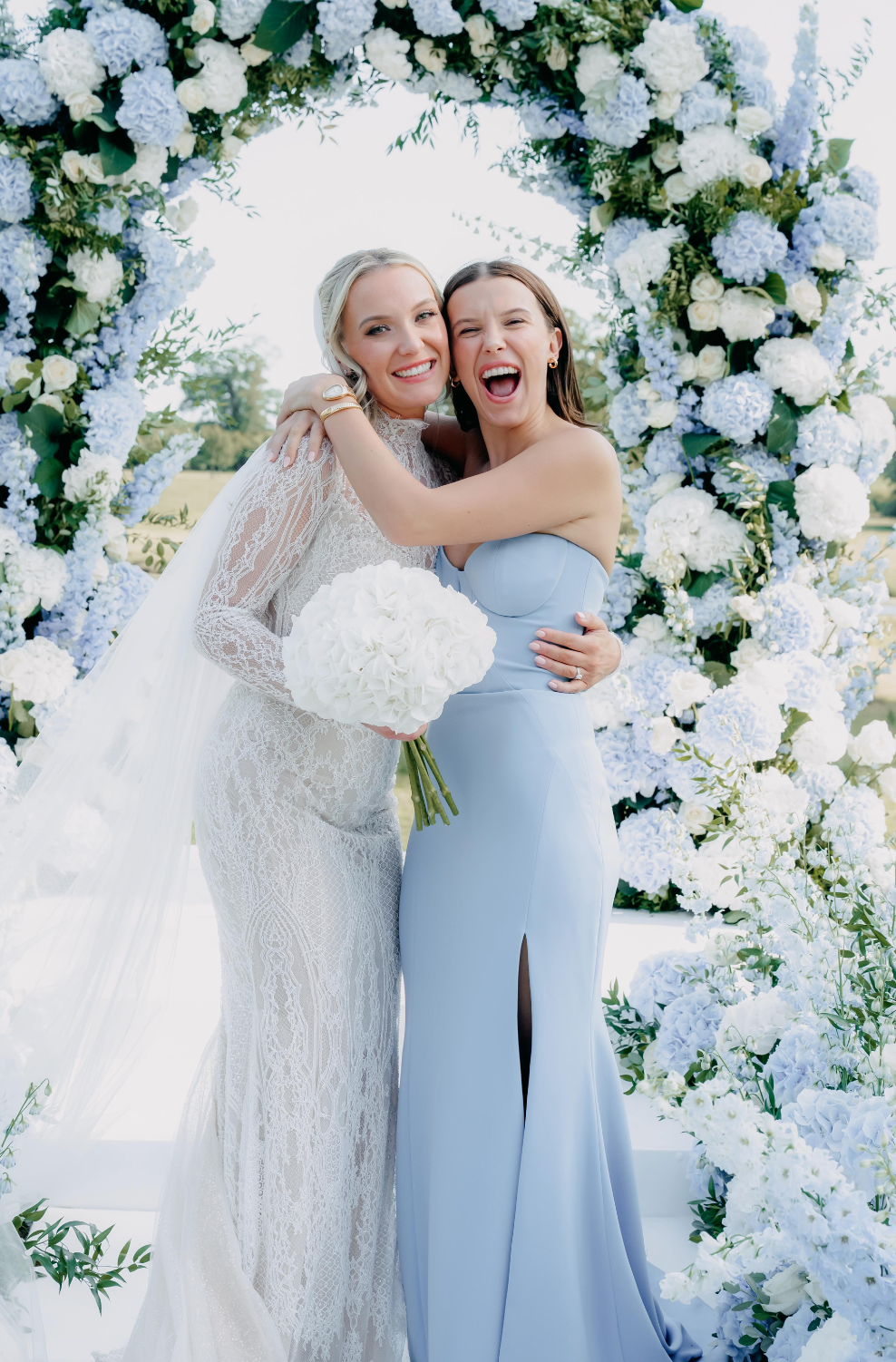 millie bobby brown galia lahav dress Yes, its the @galialahav wedding dress Millie Bobby Brown wore on her  wedding day!, Dont forget our @galialahav trunkshow is December  12th-15th! Galia brides will receive 10% off their gowns