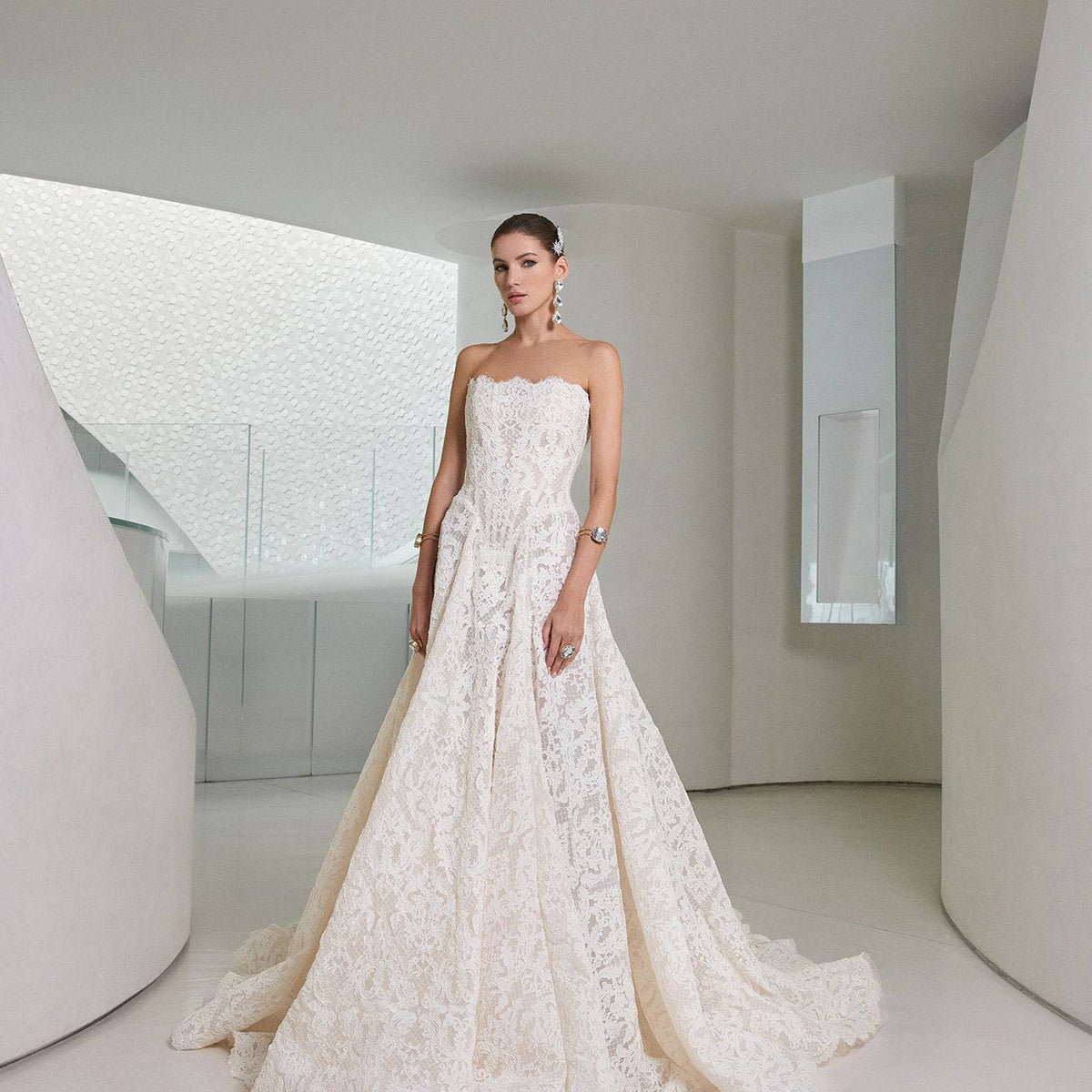 galia lahav short wedding dress Daniela | Sequined Halter Short Wedding Dress 38