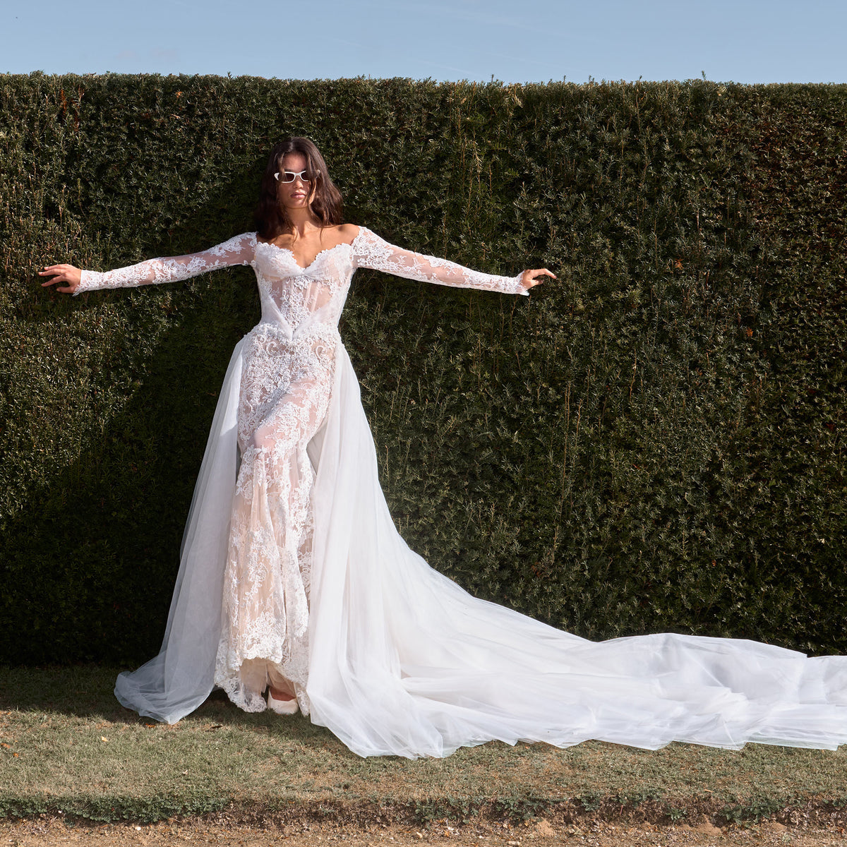 Teddy | French Lace Wedding Dress Teddy | French Lace Wedding Dress