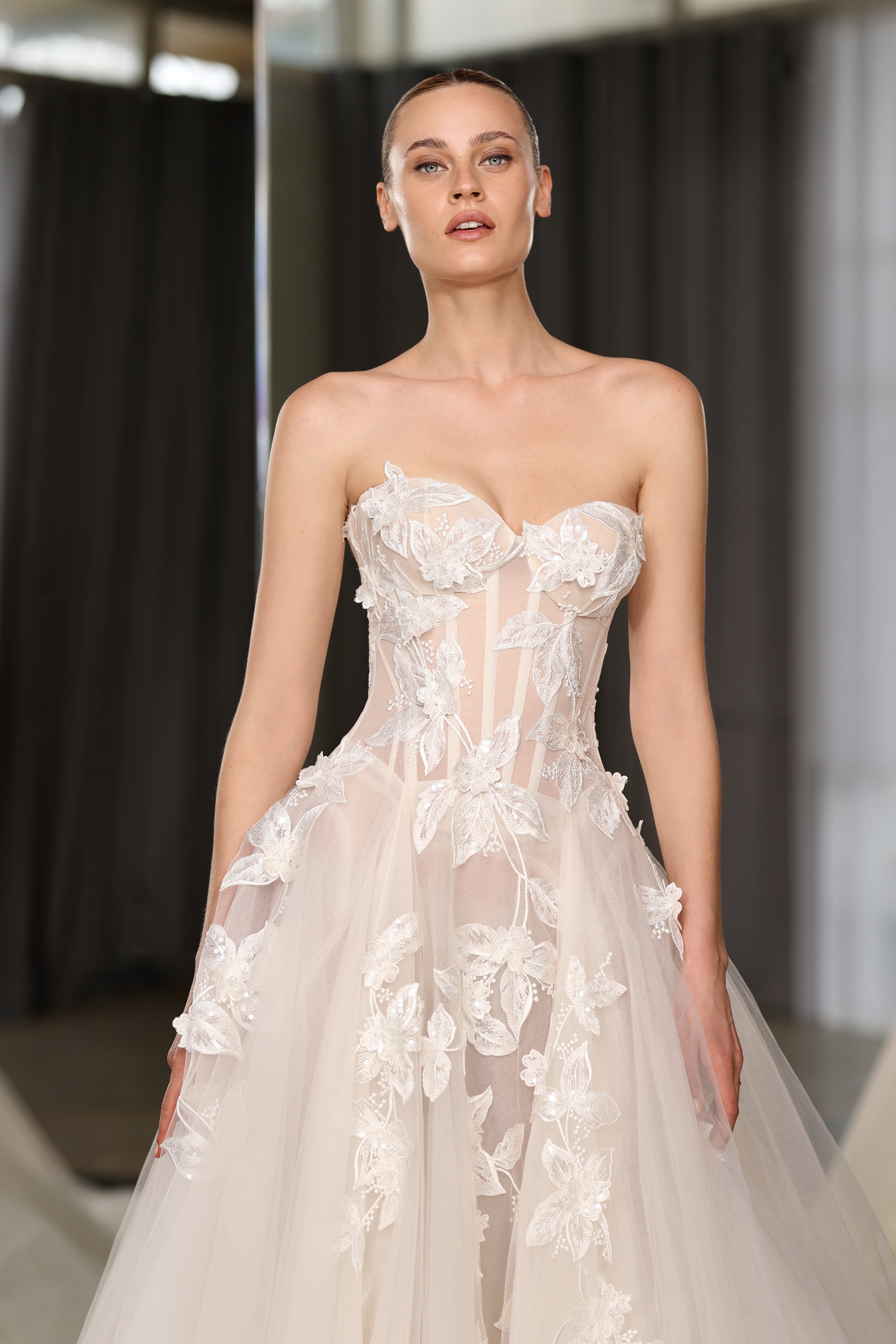 Utopia | Strapless Tulle Corset Ball Gown Utopia | Strapless Tulle Corset Ball Gown
